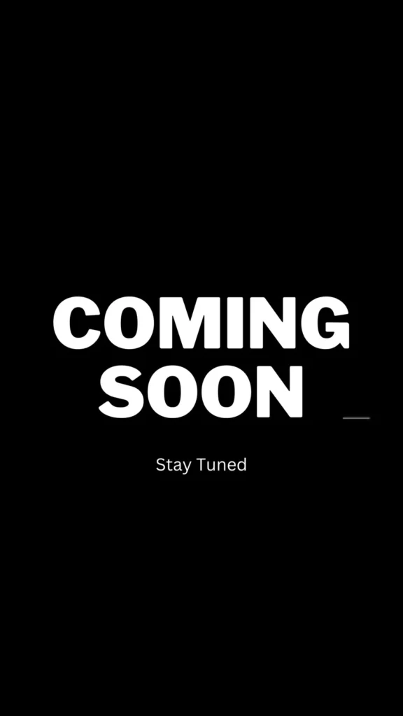 Coming soon